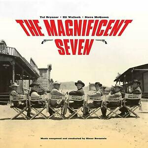 Elmer Bernstein - The Magnificent Seven ( LP, Album, Yellow)